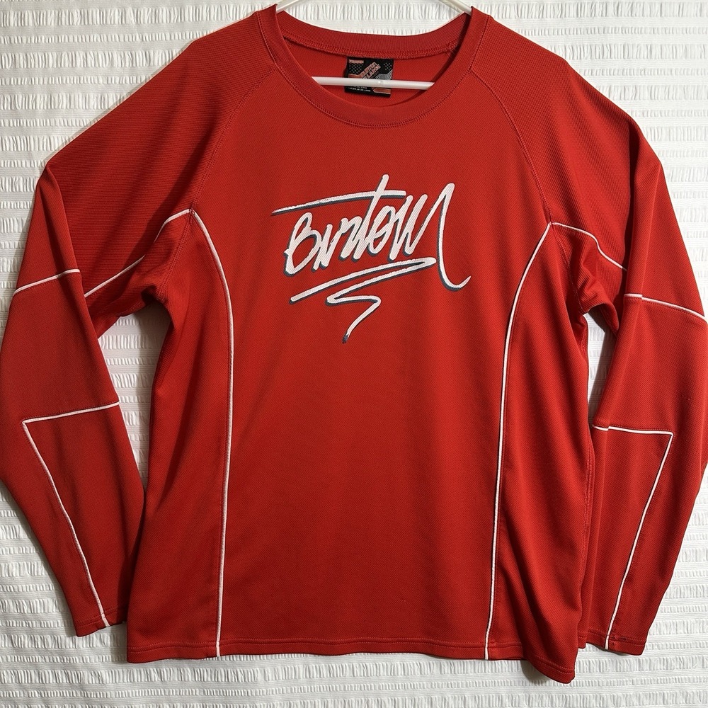 Burton XL Lg Sleeve Textured Knit Crew Neck Base Layer - Y2k Vintage 2000s